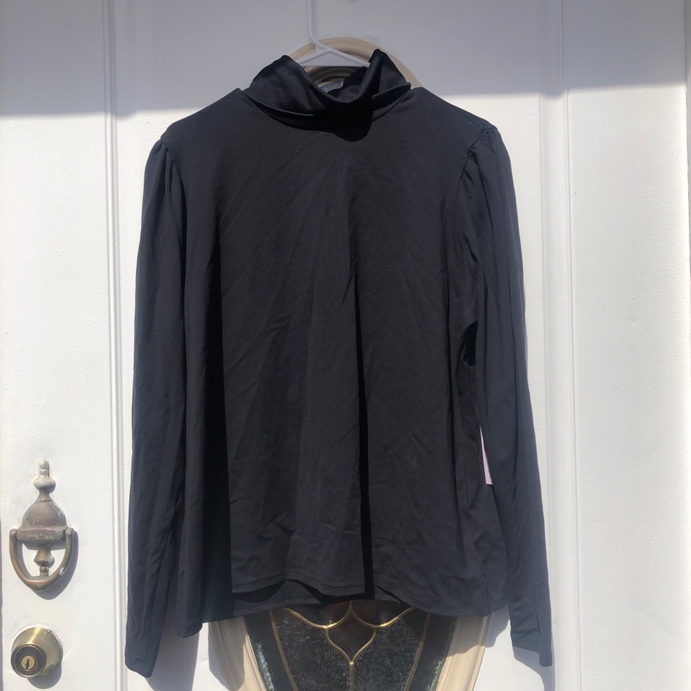 Rachel Parcell Black Turtleneck Sweater
